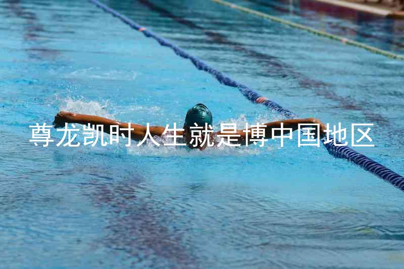 尊龙凯时人生就是博中国地区